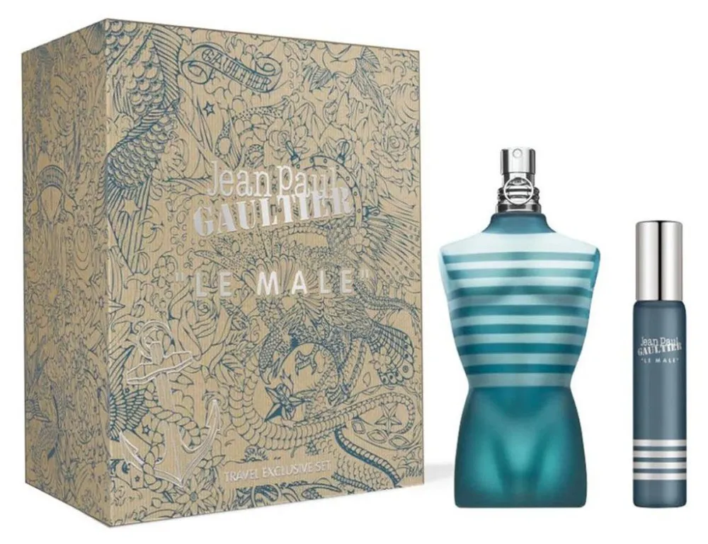 Le Male 125 ml + EDT eau de toilette férfiaknak 20 ml