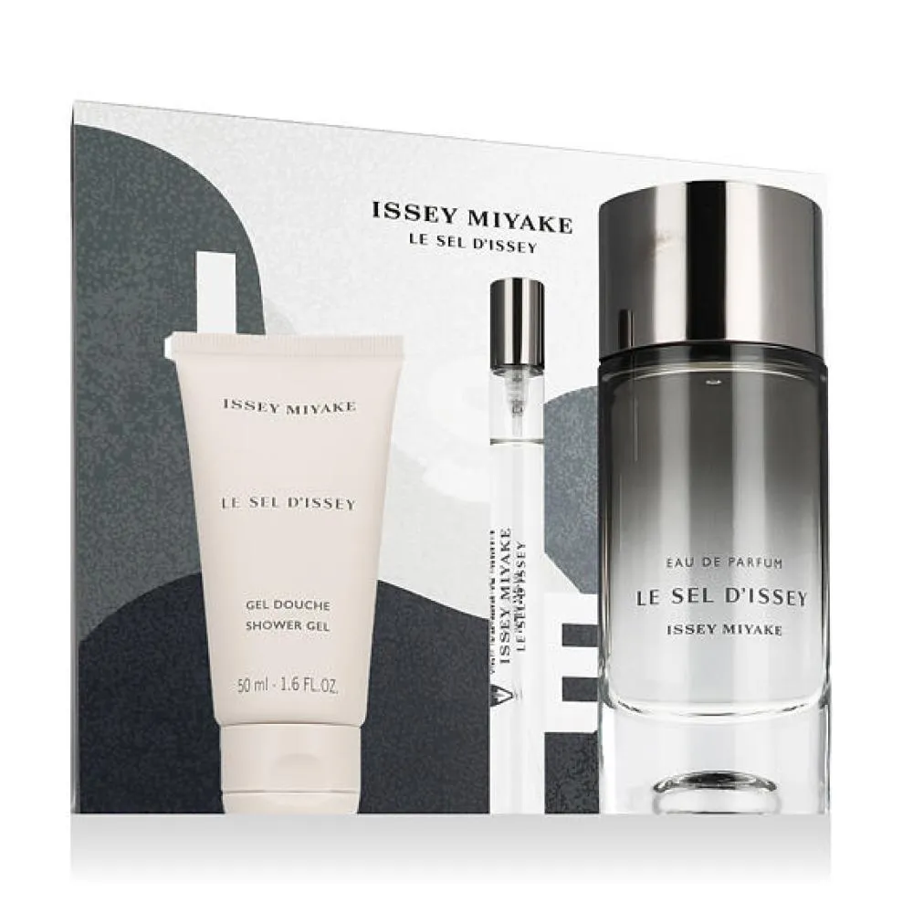 Le Sel d’Issey Eau de Parfum férfiaknak 100 ml + EDP MINI 10 ml + tusfürdő 50 ml