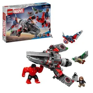 LEGO® Marvel 76292 Összecsapás: Amerika Kapitány vs. Vörös Hulk