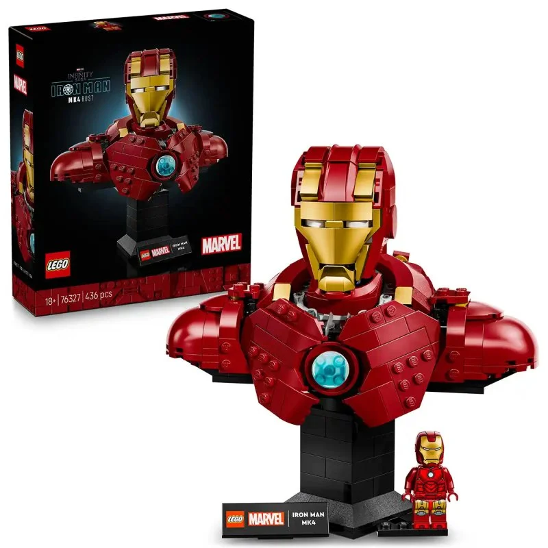 ǀ Marvel 76327 Iron Man MK4 mellszobor