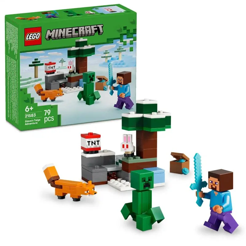 Minecraft® 21583 Steve és a tajgai kaland