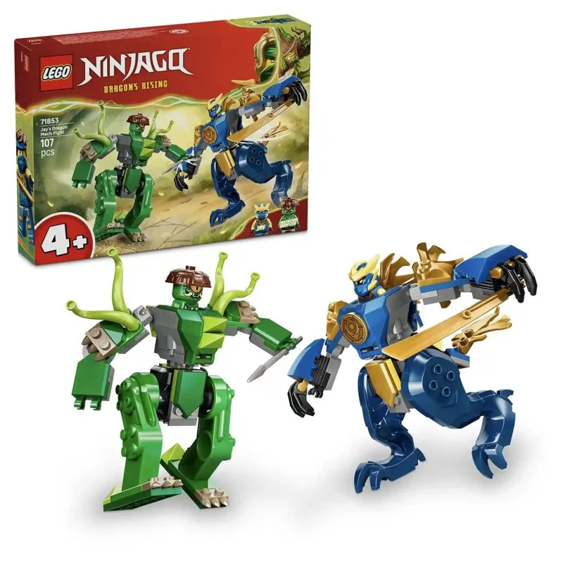 NINJAGO® 71853 Jay és a sárkány robotpáncéljában vívott harc