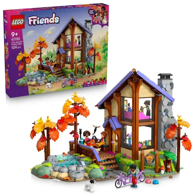 Friends 42705 Meghitt faház az őszi erdőben