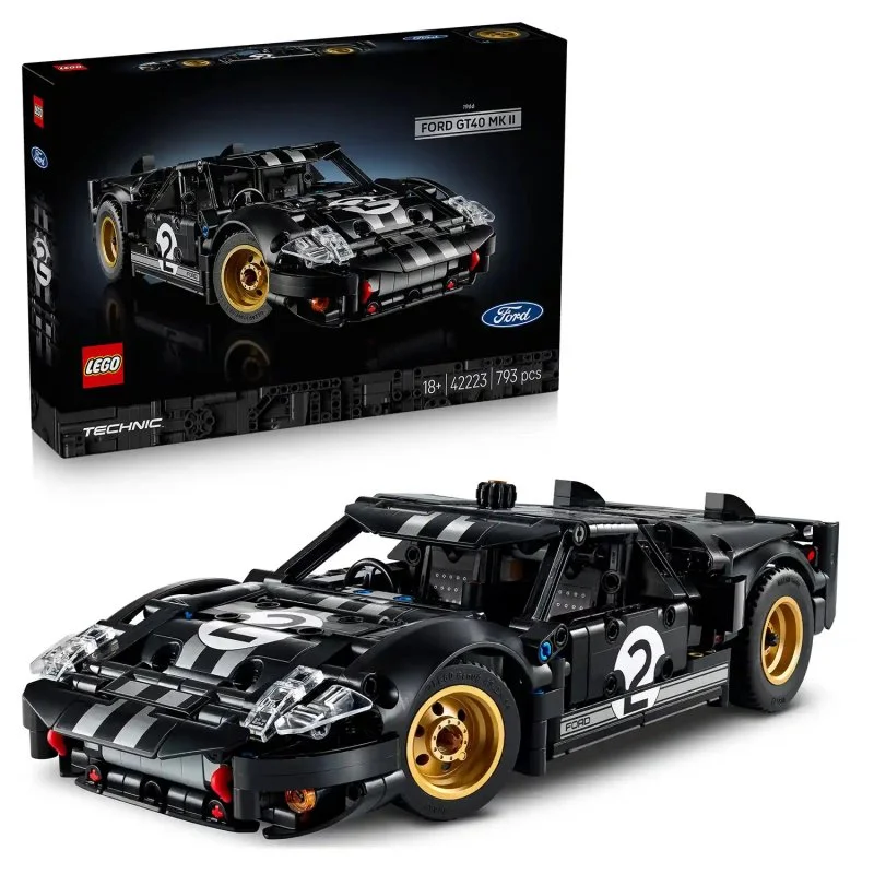 Technic 42223 1966-os Ford GT40 MKII versenyautó