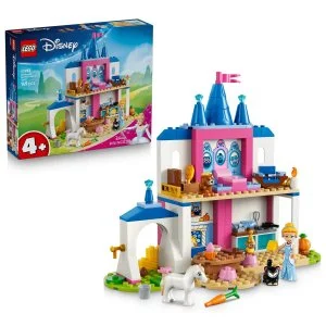 LEGO® Disney 43283 Hamupipőke kastélya és állatbarátai