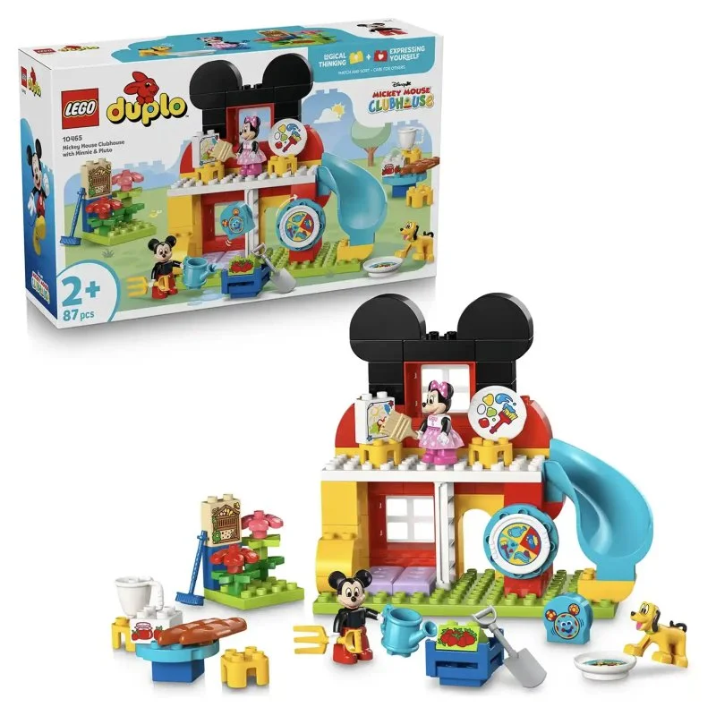 DUPLO® 10465 Miki egér játszóháza, Minnie és Plútó