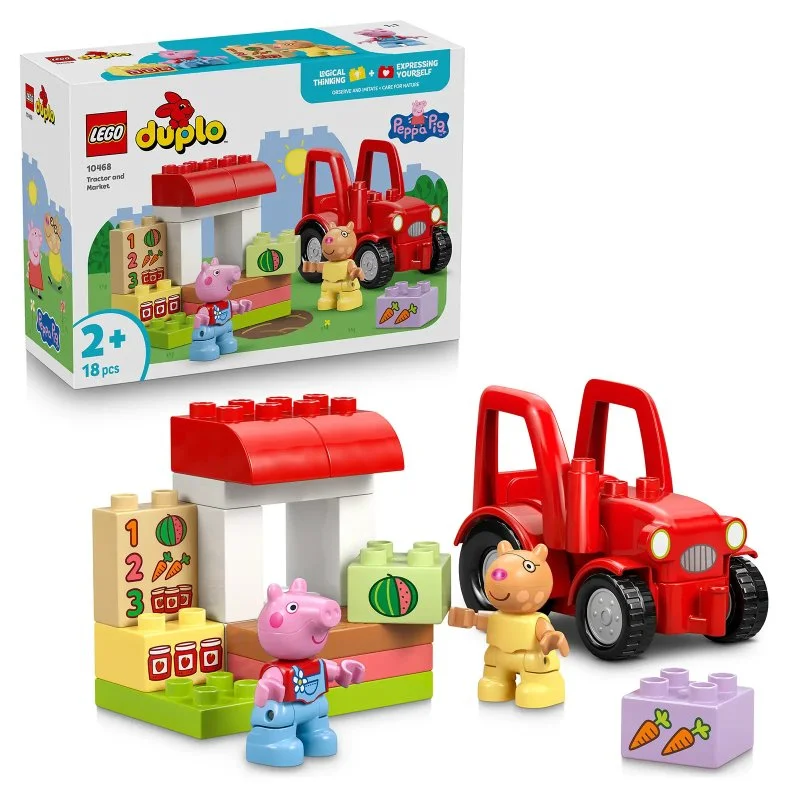 DUPLO® 10468 Traktor és piac