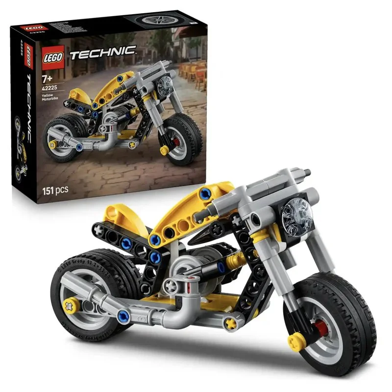 Technic 42225 Sárga motorkerékpár