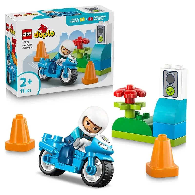 DUPLO® 10471 Kék rendőrmotor