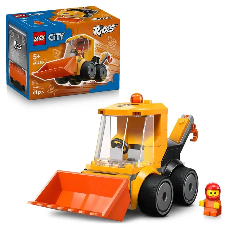 City 60483 Kisautók – Építkezési homlokrakodó