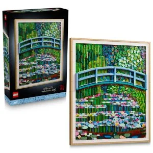 LEGO® Art 31220 Claude Monet – Híd a tavirózsás tó felett