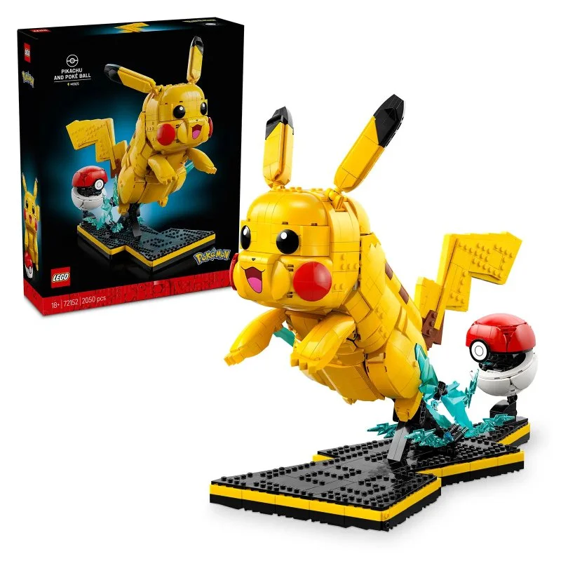 Pokémon™ 72152 Pikachu és Pokélabda