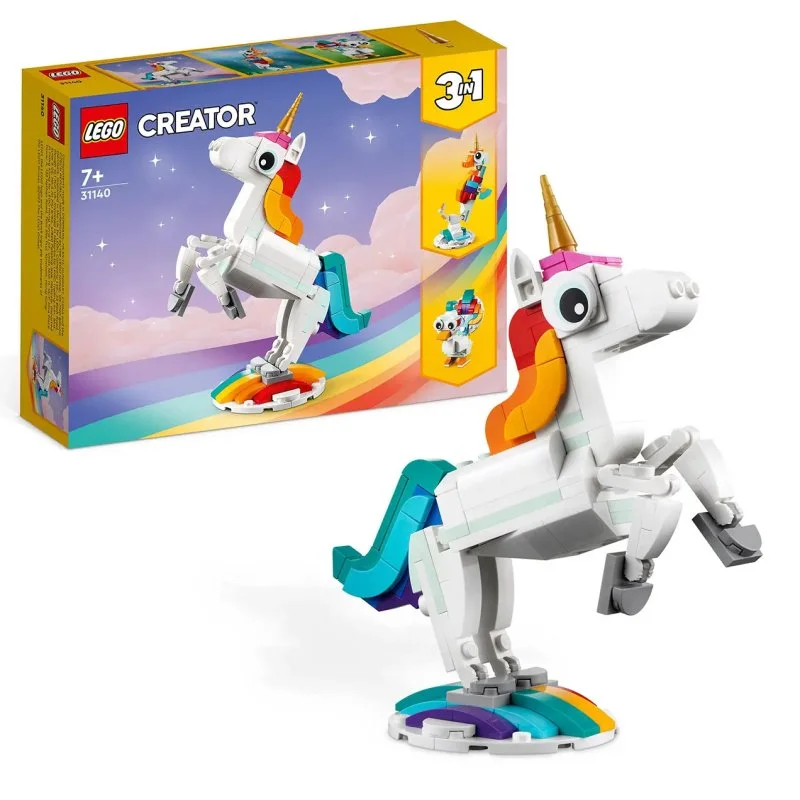 Creator 3 az 1-ben 31140 Varázslatos unikornis