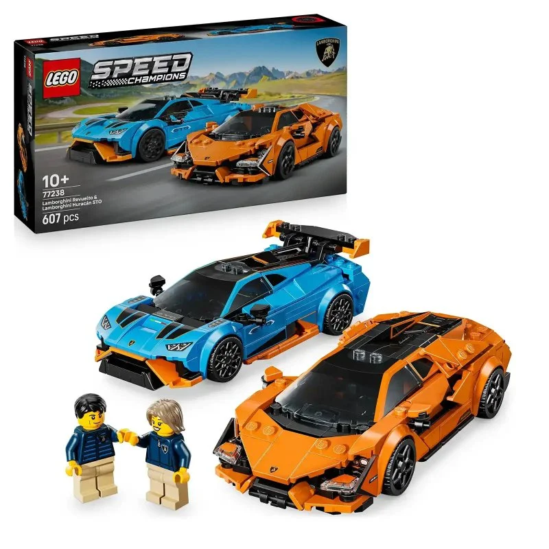 Speed Champions 77238 Lamborghini Revuelto és Huracán STO