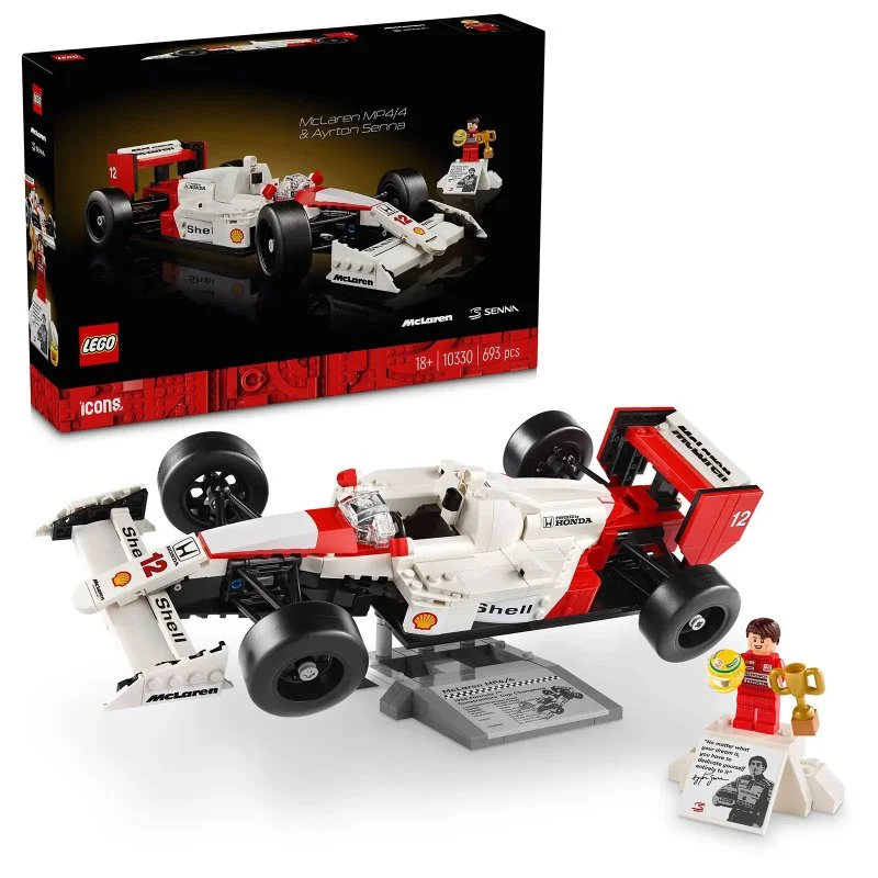Icons 10330 McLaren MP4/4 és Ayrton Senna