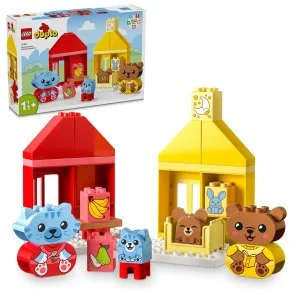 LEGO® DUPLO® 10414 Mindennapi tevékenységek: Étkezés és alvás