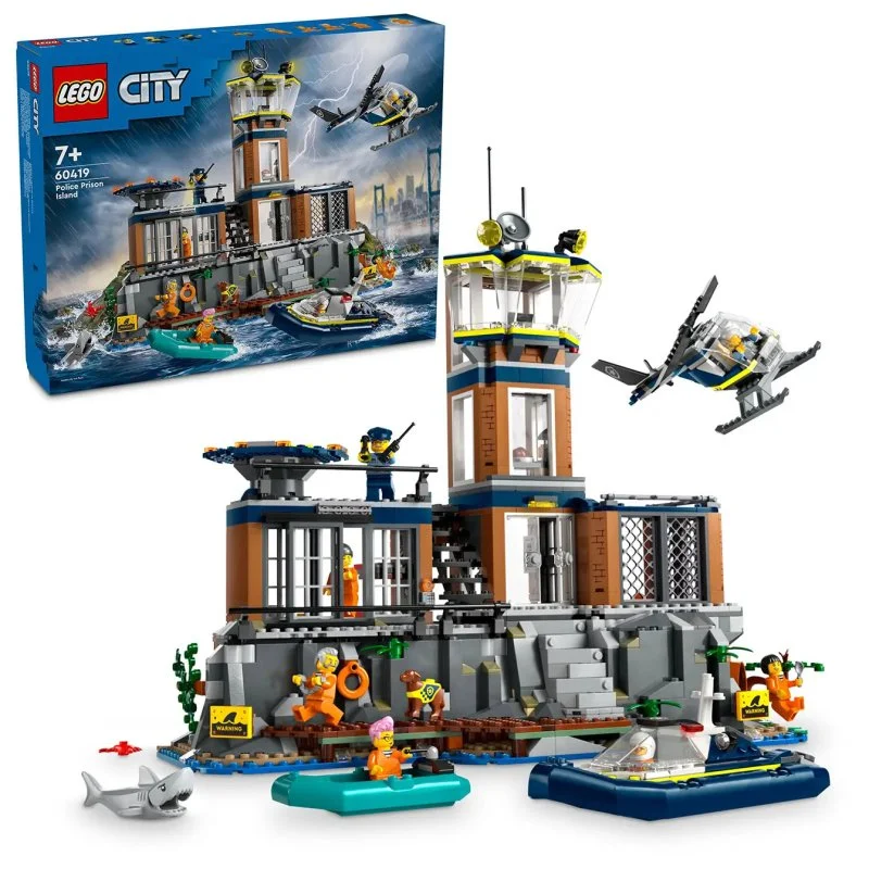 City 60419 Rendőrség és börtön a szigeten