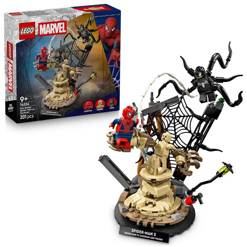 ǀ Marvel 76334 Epikus összecsapás: Pókember vs. Homokember