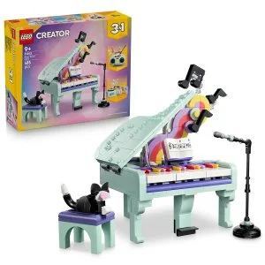 LEGO® Creator 31392 Zenei dekoráció: Zongora macskával