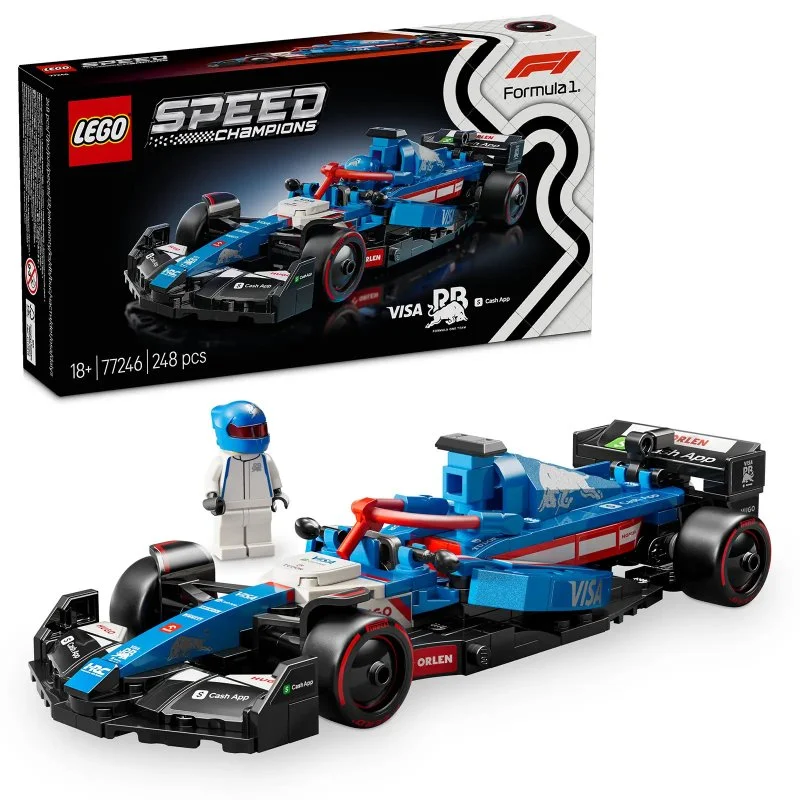Speed Champions 77246 Versenyautó Visa Cash App RB VCARB 01 F1®