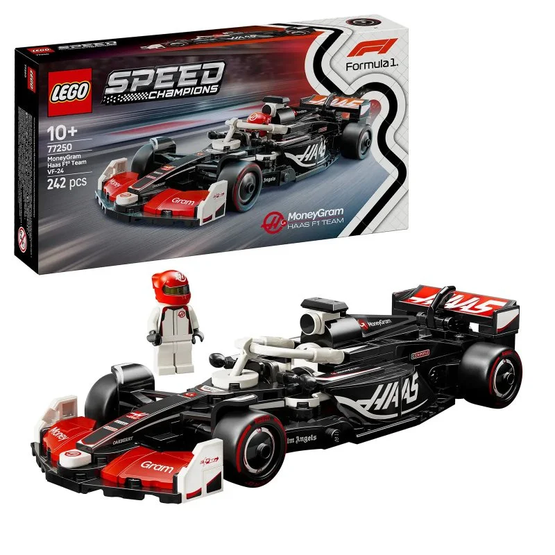 Speed Champions 77250 MoneyGram Haas F1® Team VF-24 versenyautó