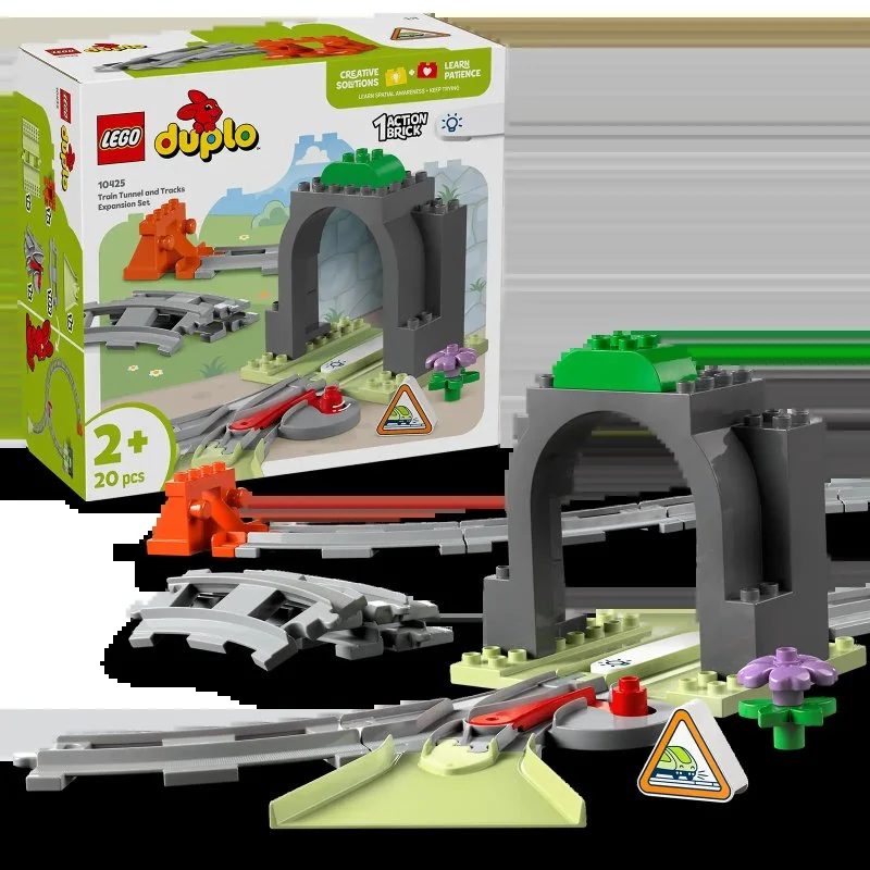 DUPLO® 10425 Vasúti alagút és sínek – bővítőkészlet