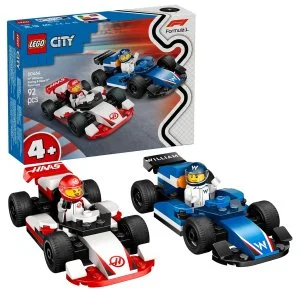 LEGO® City 60464 F1® versenyautók Williams Racing és Haas F1®