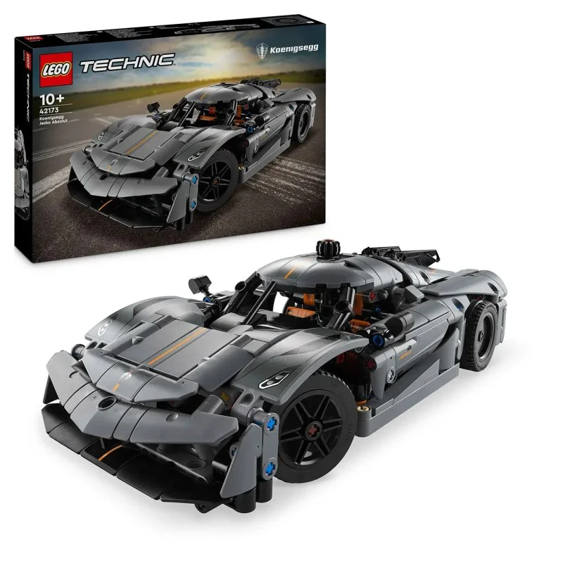Technic 42173 Szürke hiperautó Koenigsegg Jesko Absolut