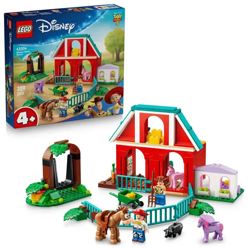 ǀ Disney és Pixar Toy Story 5 43304 Blaze lovas farmja