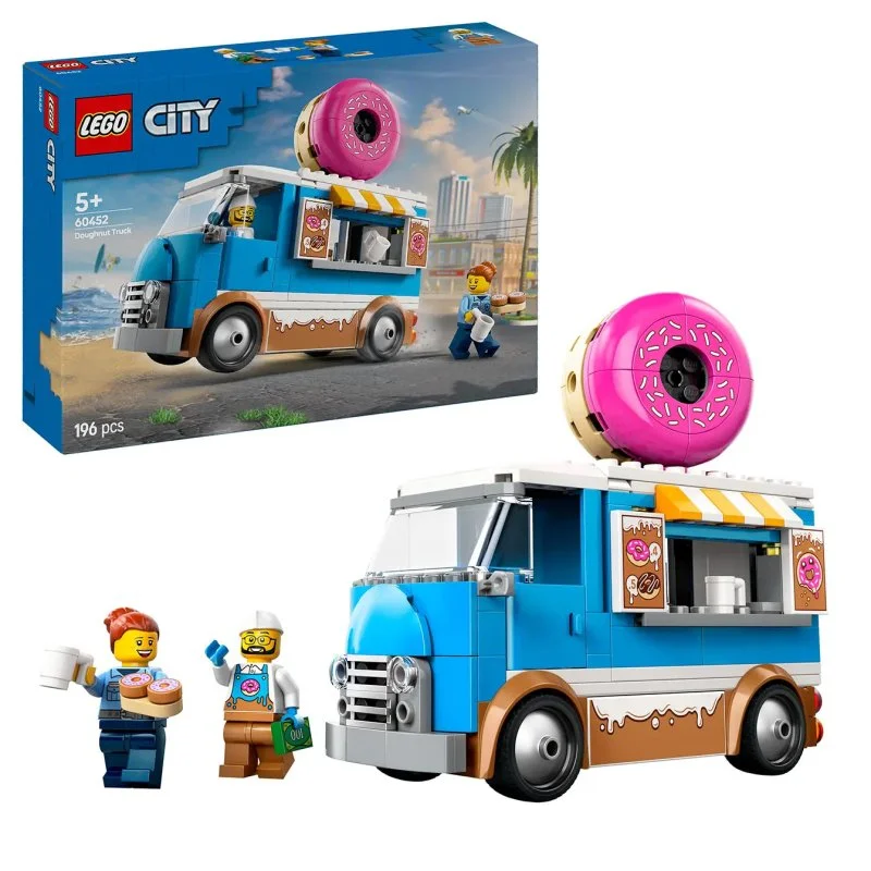 City 60452 Teherautó fánkokkal