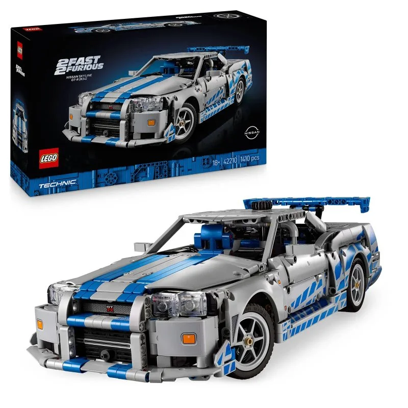 Technic 42210 2 Fast 2 Furious Autó Nissan Skyline GT-R (R34)