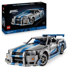 LEGO® Technic 42210 2 Fast 2 Furious Autó Nissan Skyline GT-R (R34)