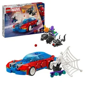 LEGO® Marvel 76279 Spider-Man versenyautója és Venom Zöld Manó