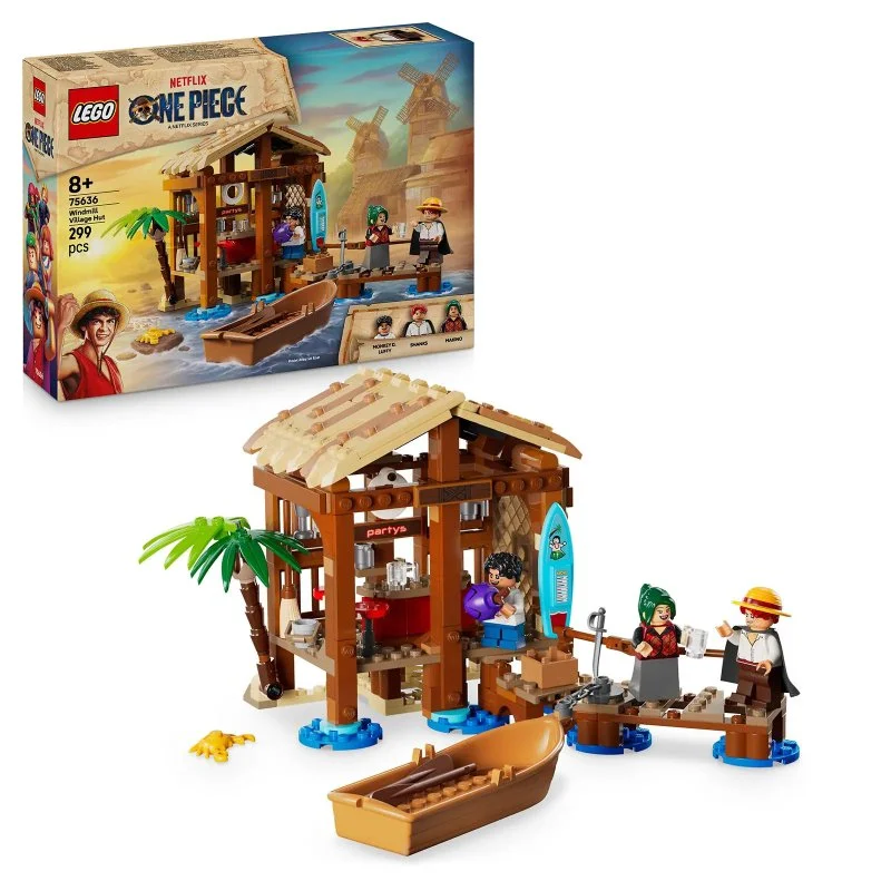ONE PIECE 75636 Kunyhó a Szélmalom-faluban
