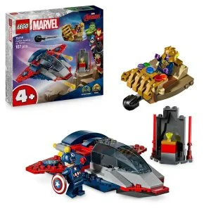 LEGO® ǀ Marvel 76319 Amerika Kapitány vs. Thanos