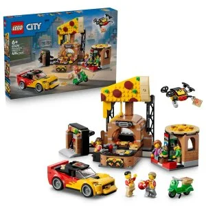 LEGO® City 60496 Pizzakiszállítás és járművek