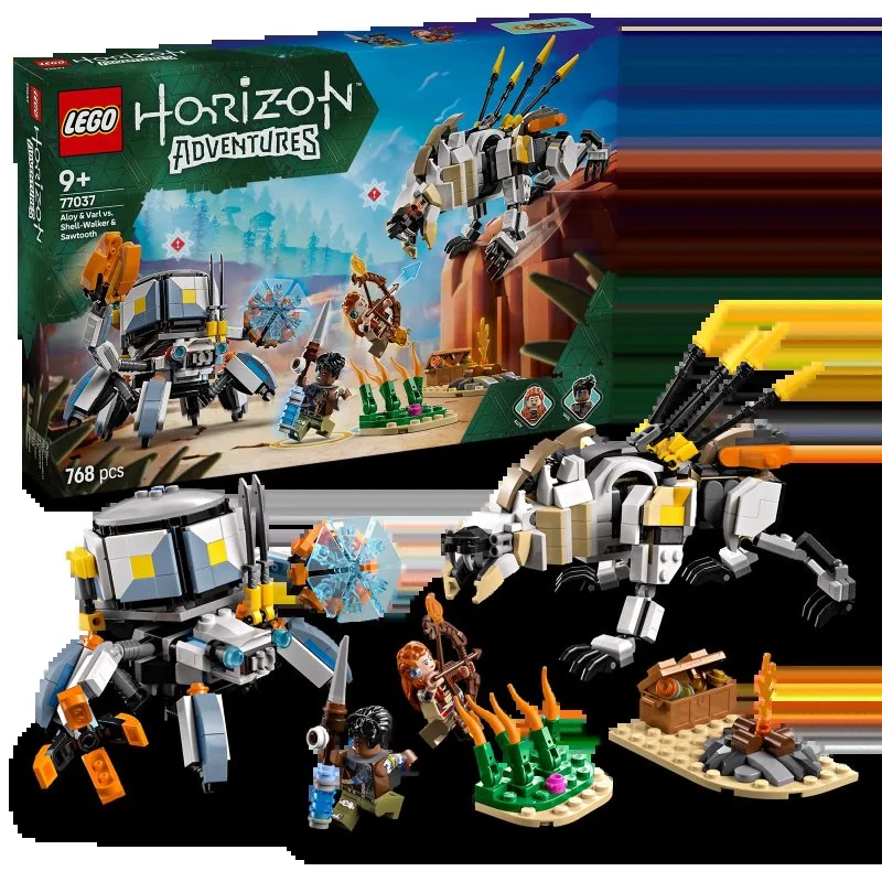 Horizon Adventures™ 77037 Aloy és Varl vs. Shell-Walker és Sawtooth
