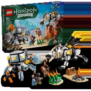 LEGO® Horizon Adventures™ 77037 Aloy és Varl vs. Shell-Walker és Sawtooth