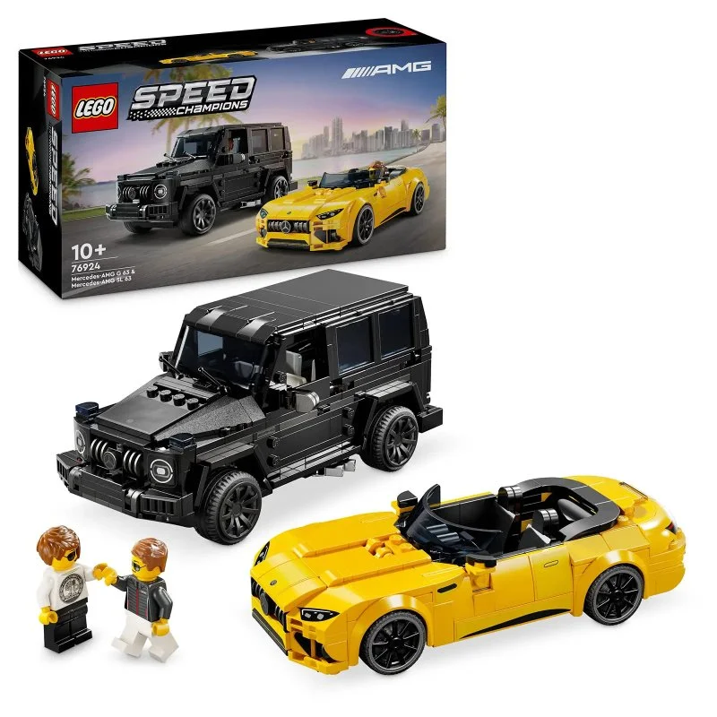 Speed Champions 76924 Mercedes-AMG G 63 és Mercedes-AMG SL 63