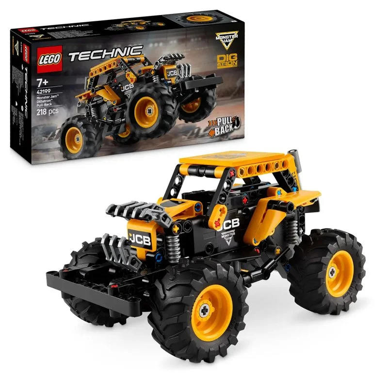 Technic 42199 Monster Jam™ DIGatron™ visszahúzós motorral