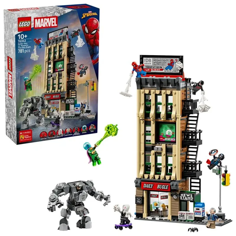 ǀ Marvel 76342 Spider-Man vs. Mysterio: Daily Bugle