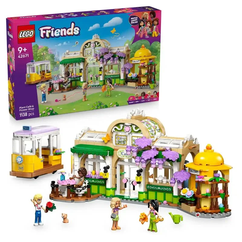 Friends 42671 Növényekkel teli kávézó és virágüzlet
