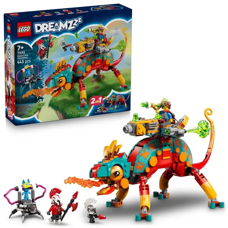 DREAMZzz™ 71492 Mateo és a tüzes kaméleonja