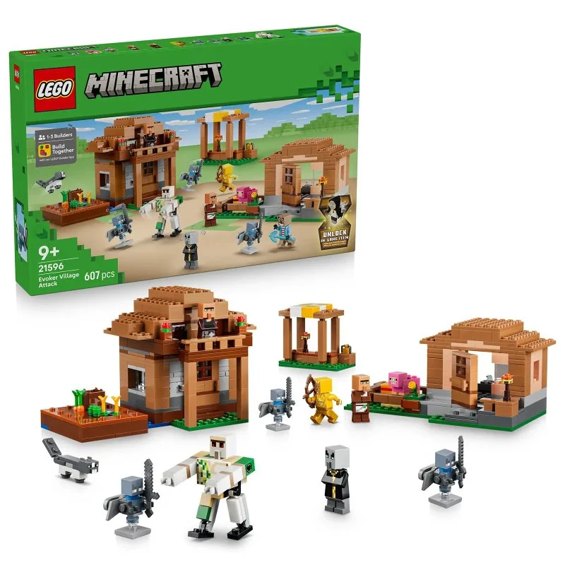 Minecraft® 21596 Mágus támadása a falura