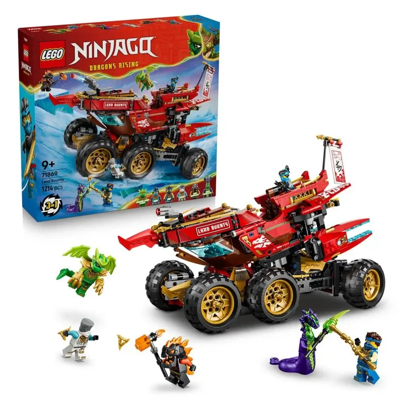 NINJAGO® 71869 Szárazföldi Sors Jutalma