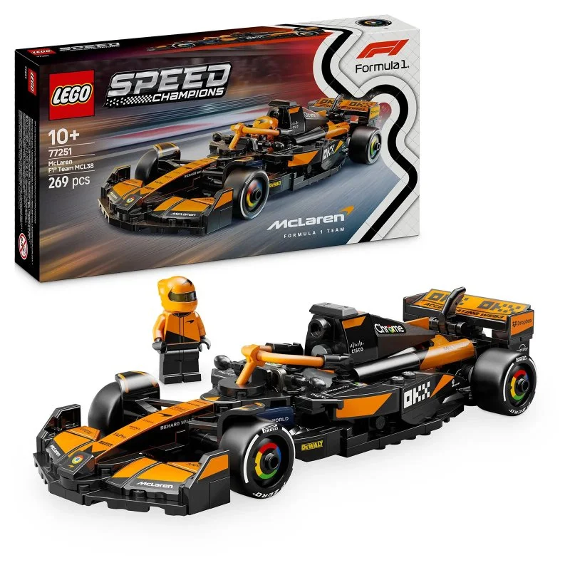 Speed Champions 77251 McLaren F1® Team MCL38 versenyautó