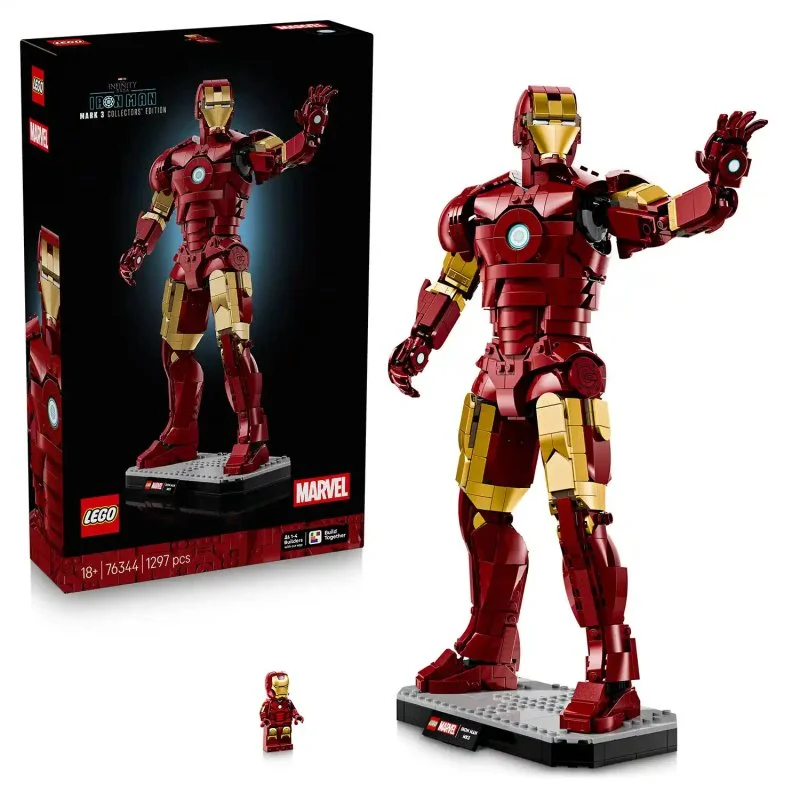 ǀ Marvel 76344 Iron Man Mark 3: gyűjtői kiadás
