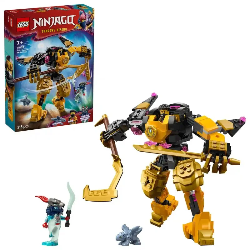 NINJAGO® 71839 Arin és a Spinjitzu harci robot