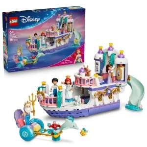 LEGO® │ Disney 43299 Ariel hajója és királyi esküvő
