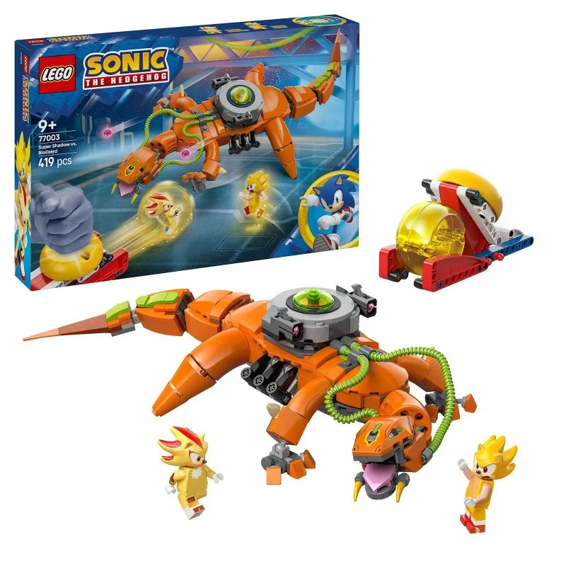 Sonic the Hedgehog™ 77003 Super Shadow kontra Biolizard